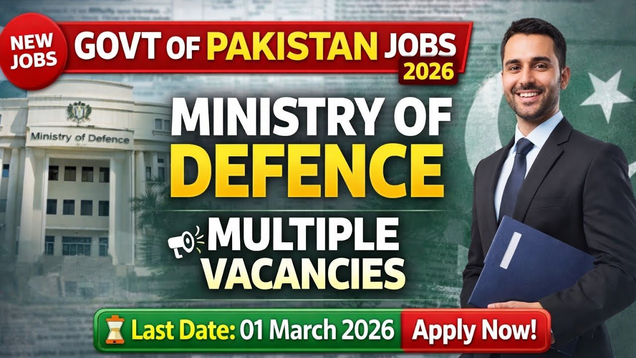 Ministry of Defense Jobs 2026 | How to online full apply Registration form 2026 | 800+ jobs 2026