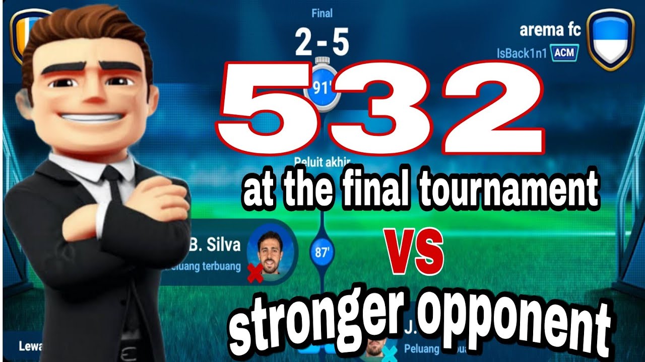 OSM BEST TACTIC 2022 : BEST 532 COUNTER ATTACK OSM vs STRONGER OPPONENT
