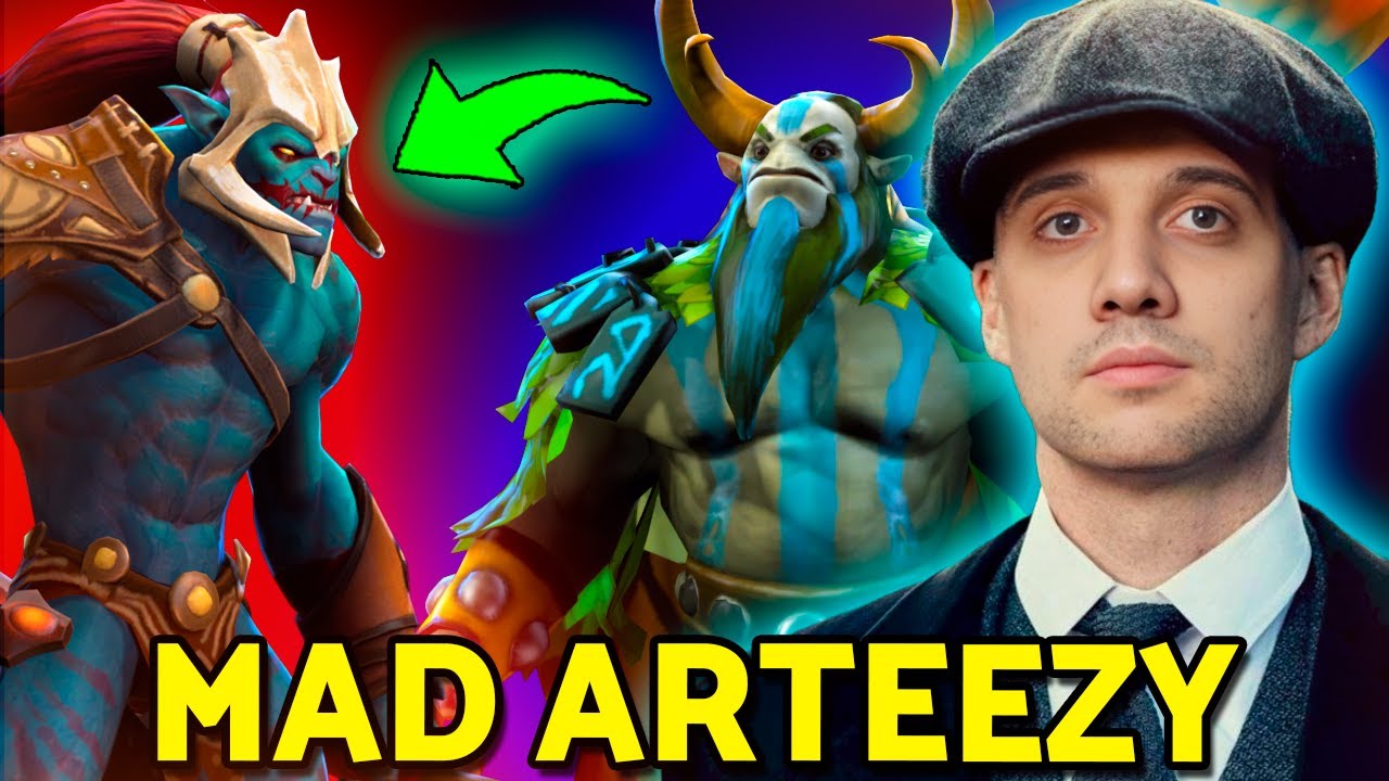 Arteezy Goes Crazy with this Bad Game! (Funny Game)