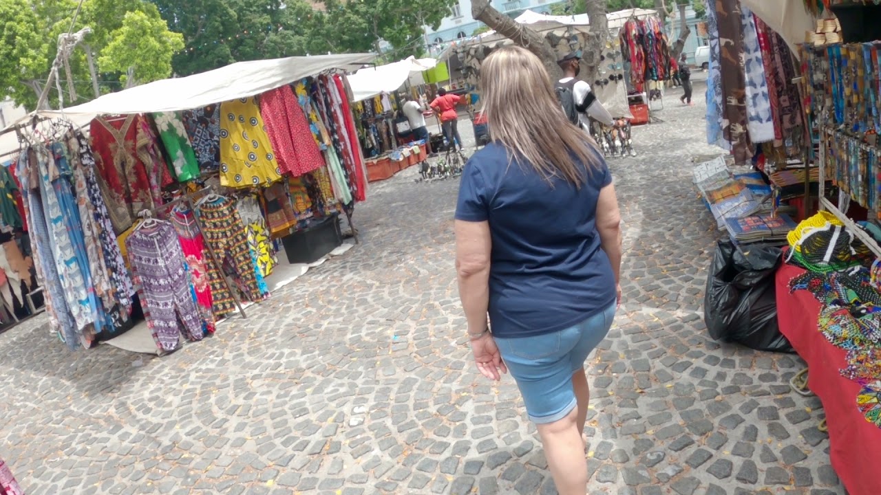 Green Market Square in Cape Town