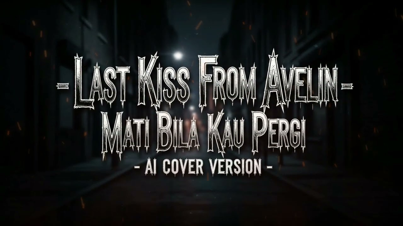 Last Kiss From Avelin - Mati Bila Kau Pergi ( Post-hardcore ) | AI Music Cover Version