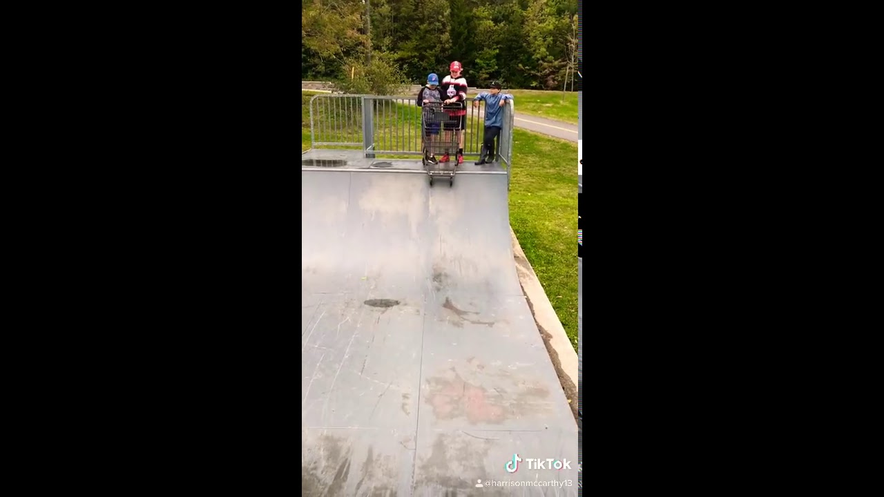 Half pipe vs shopping cart