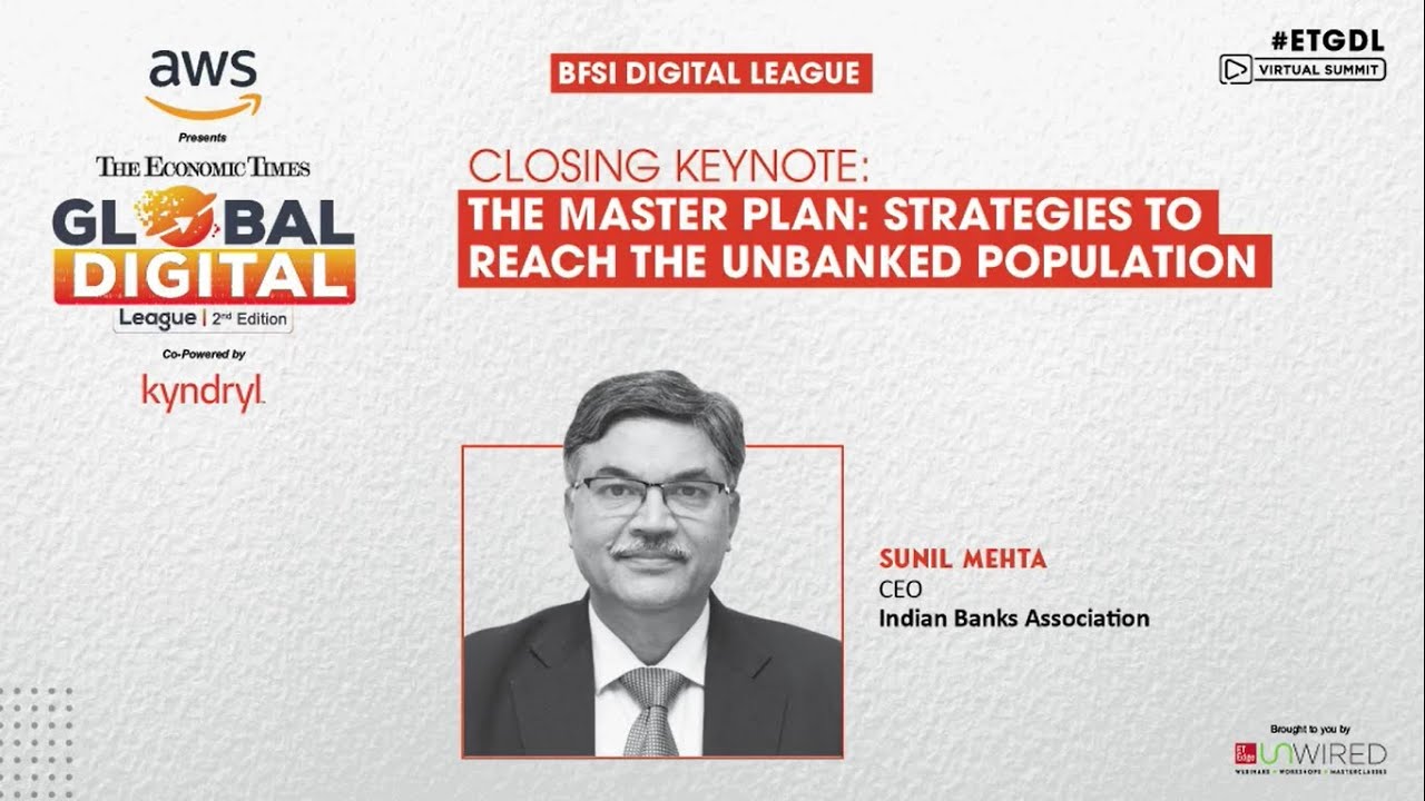 Closing keynote: The Master Plan: Strategies to reach the unbanked population
