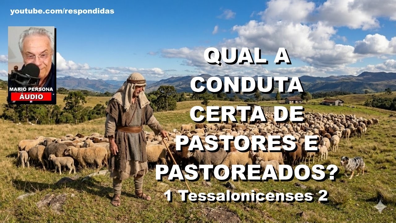 Qual a conduta certa de pastores e pastoreados? Mario Persona [ÁUDIO]