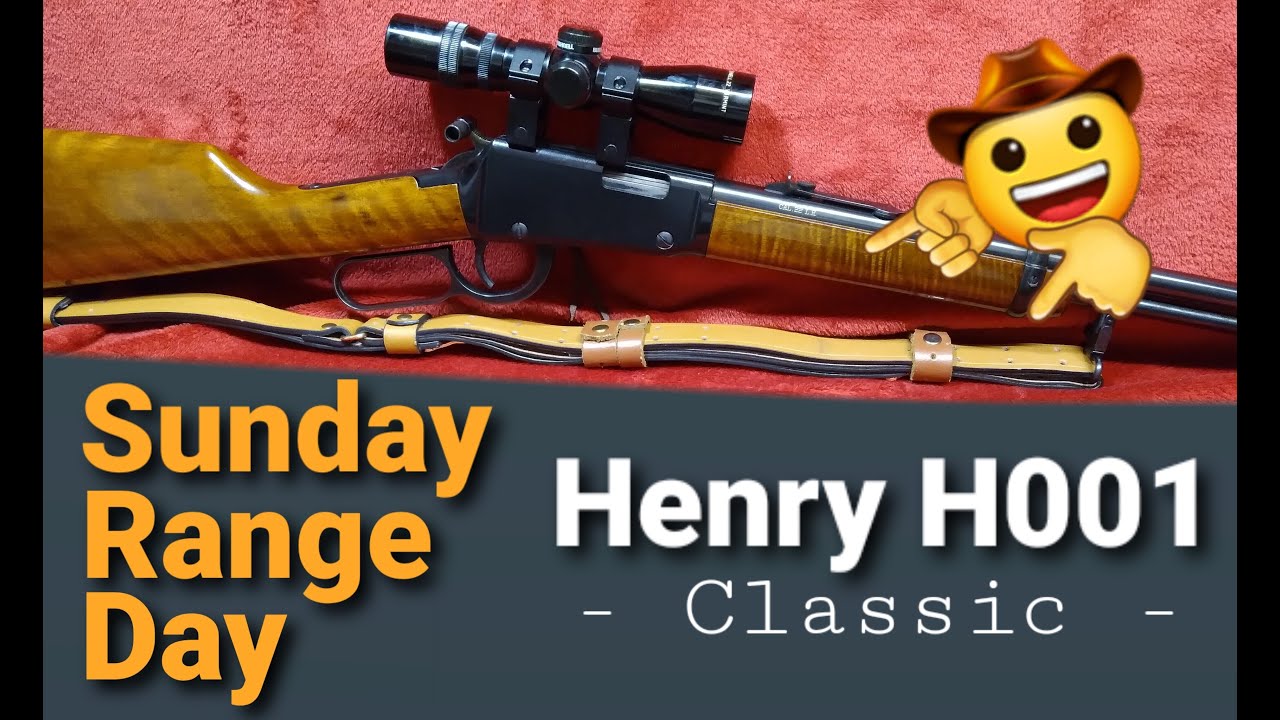 Henry H001 22lr Lever Action Sunday Range Day
