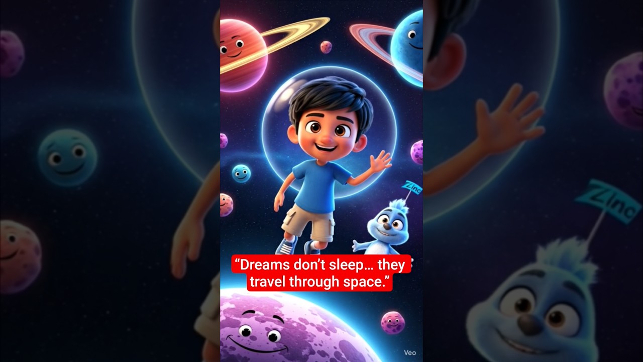 “Dreams don’t sleep… they travel through space.” 