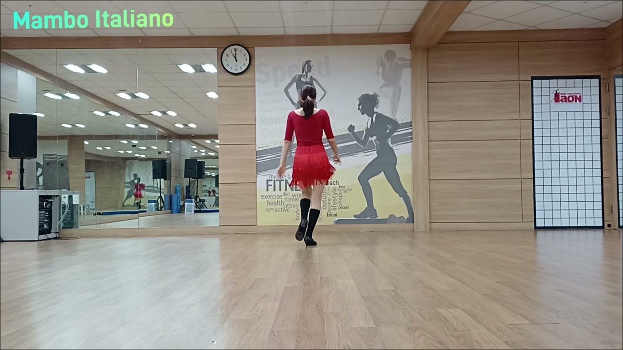 Mambo Italiano Line Dance/High Beginner/맘보 이탈리아노 라인댄스/초급라인댄스 