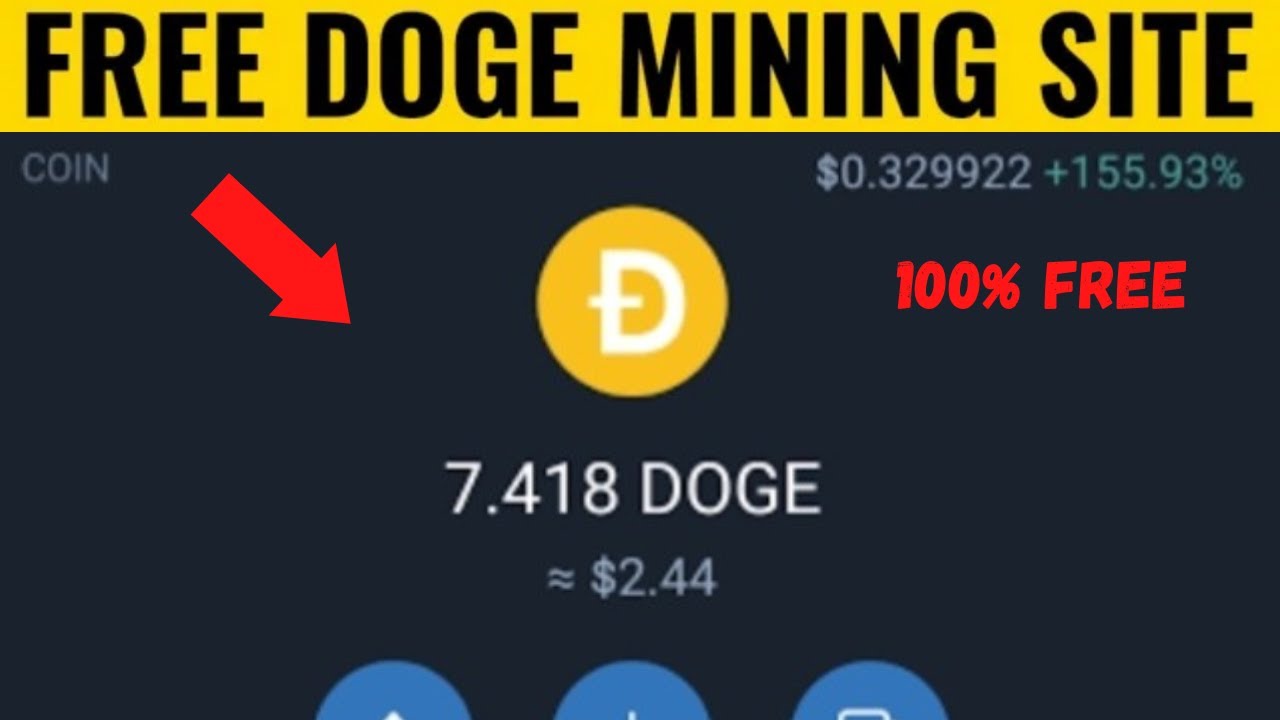 FREE DOGECOIN MINING SITE 2023 | Doge Cloud Mining Free Site | Earn Dogecoin No Investment