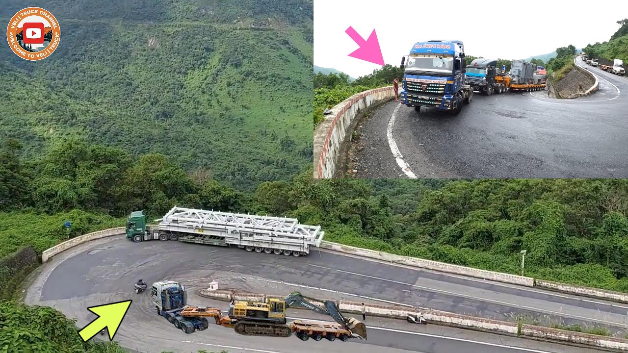 Extreme Trucks vs Mountain Roads &ndash; The Most Dangerous Turns Ever!