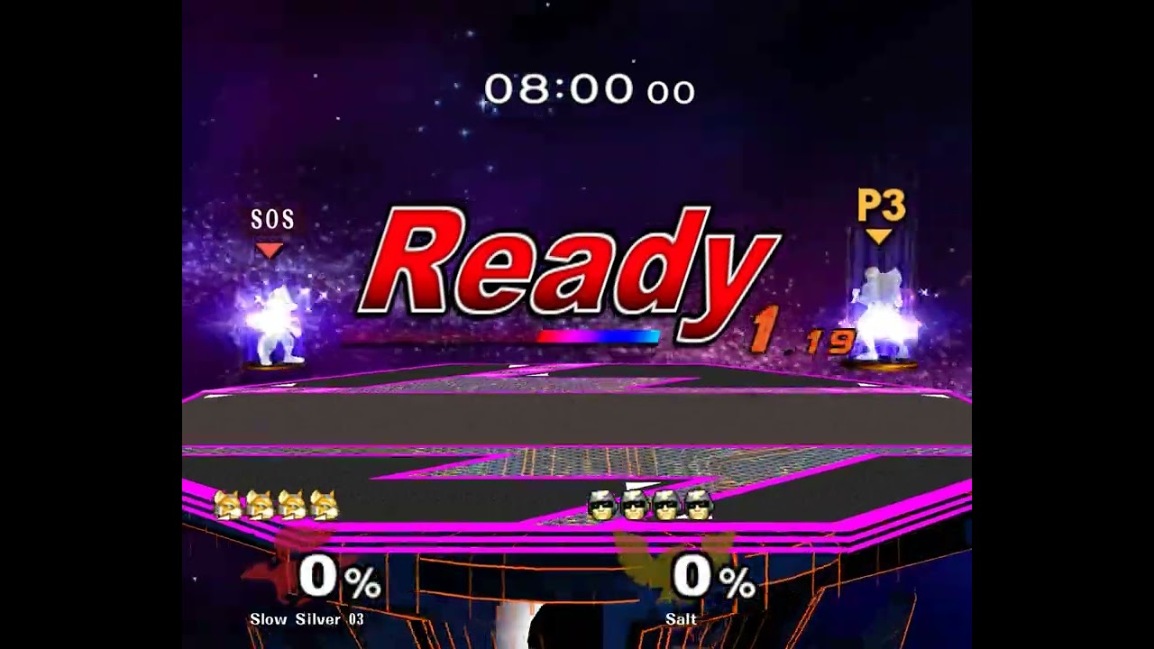 [ass] 163 - Melee Singles WSF — Salt ⟮Falcon⟯ vs Slow Silver 03 ⟮Fox⟯