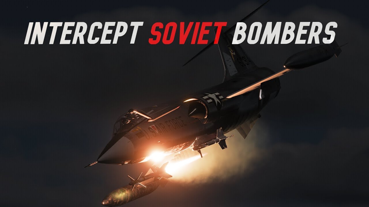 DCS | Amazing VSN F-104C Mod | Intercepting Soviet Tu-16 Bombers