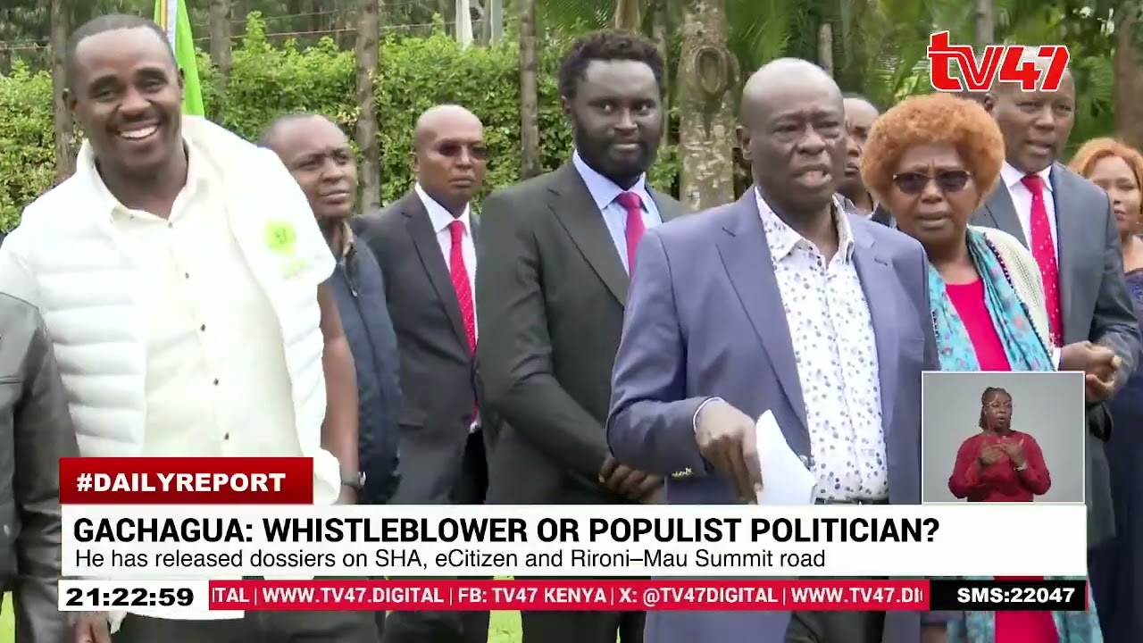 Questions emerge over Gachagua&rsquo;s whistleblowing campaign