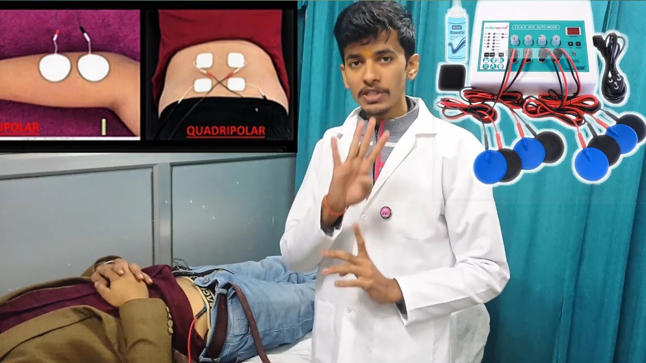 TENS Practical ||⚡️Electrotherapy || BPT || Physiotherapy Gang