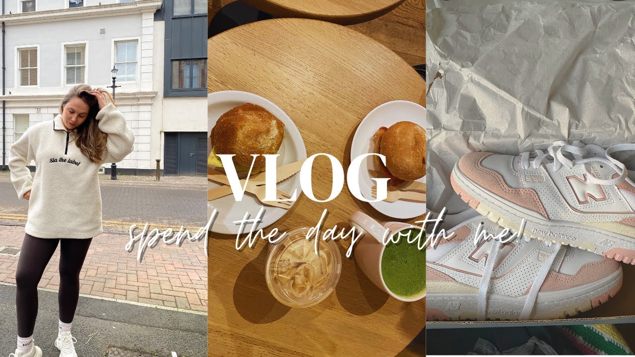SPEND THE DAY WITH ME | skincare routine, Adanola haul & new trainers!
