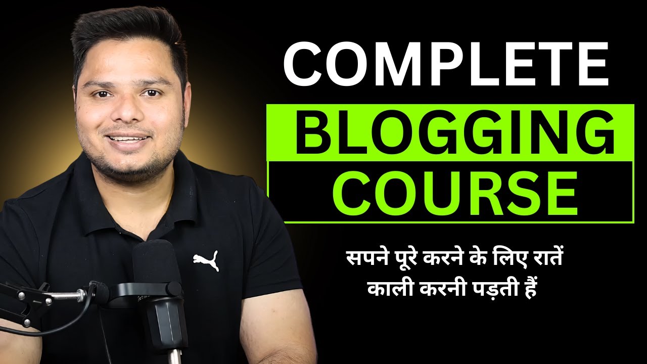 A-Z WordPress Blogging Course in Hindi #wordpress