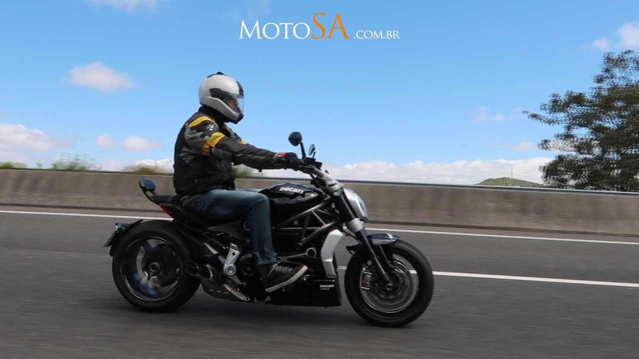 DUCATI X Diavel no teste de usuário do MotoSA
