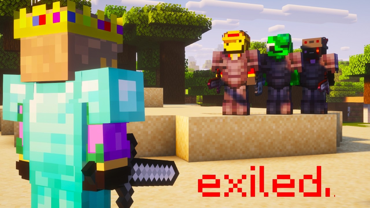 i got exiled from this server.