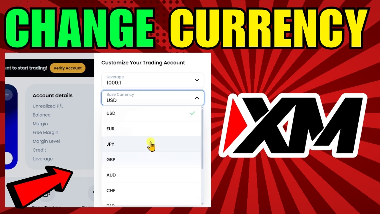 How To Change Currency On XM (2026) (Beginners Guide)