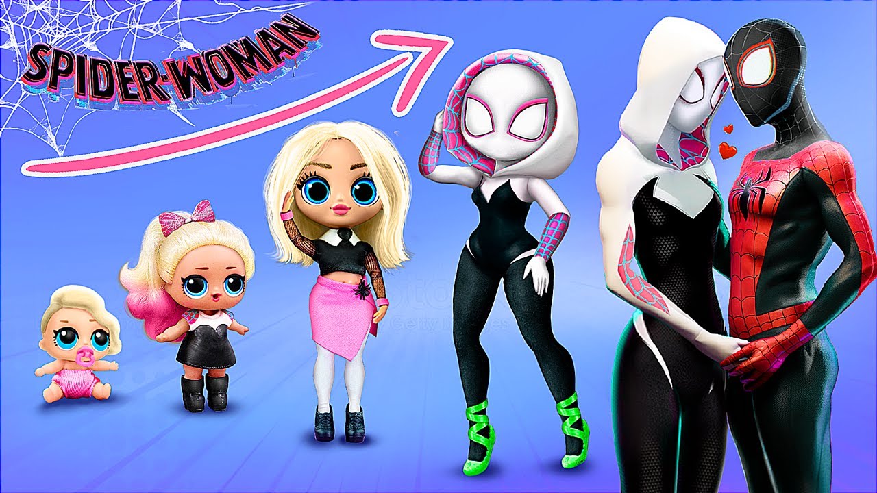 Spider-Woman Growing Up! 34 DIYs for LOL OMG