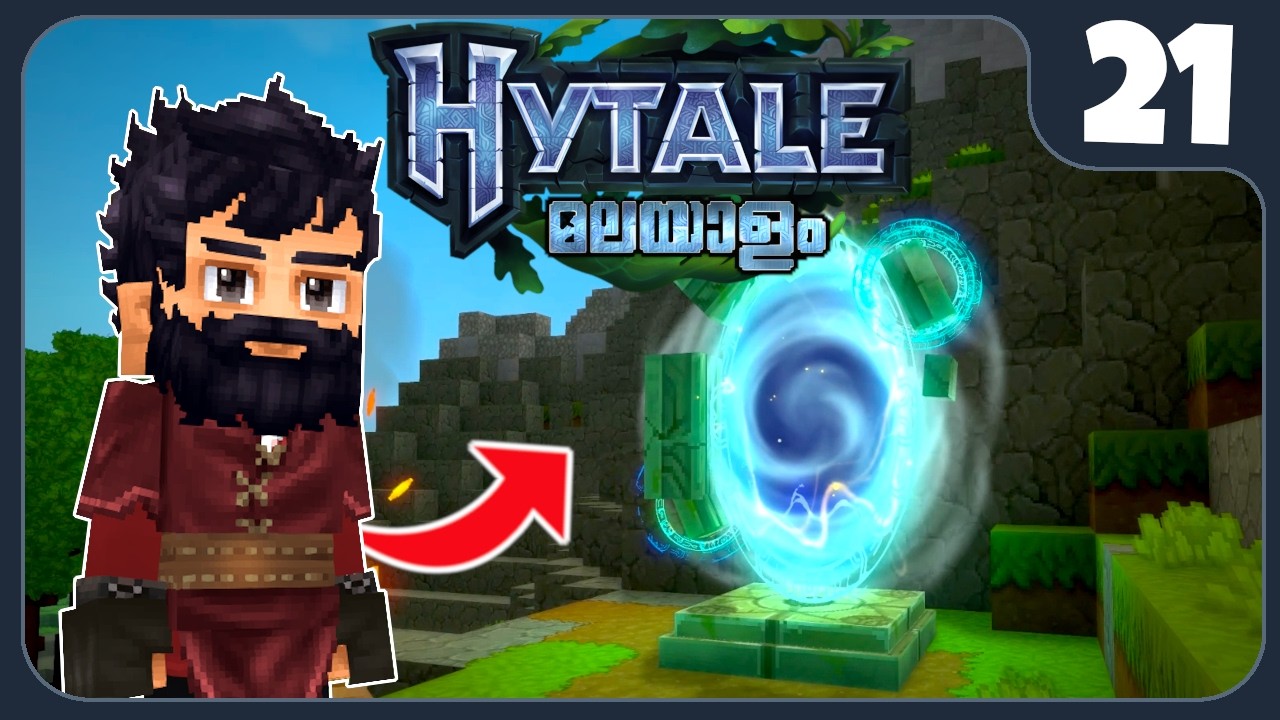 I MADE A MAGIC PORTAL IN HYTALE!