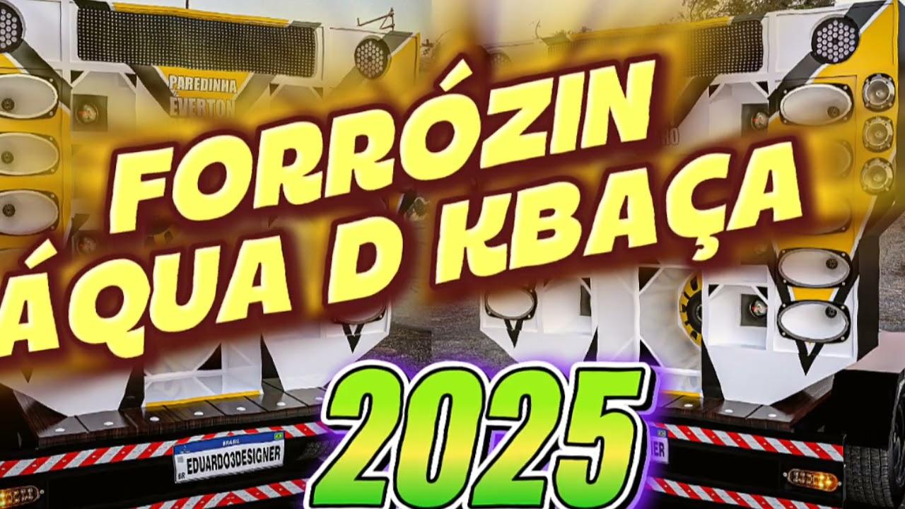 ÁQUA D KBAÇA FORRÓZIN 2025_ SUCESSO ATUALIZADO DE SETEMBRO 