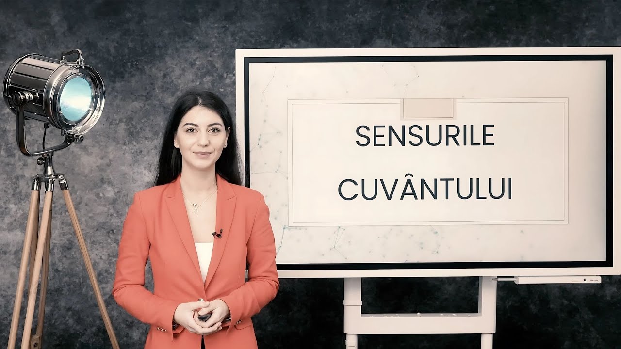 Sensurile cuvântului - Romana - Clasa VI-a