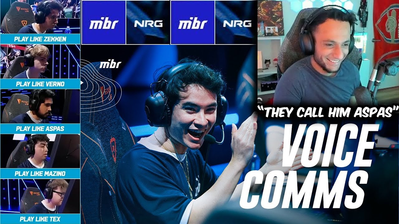 FNS Reacts To MIBR HILARIOUS VOICE COMMS vs NRG
