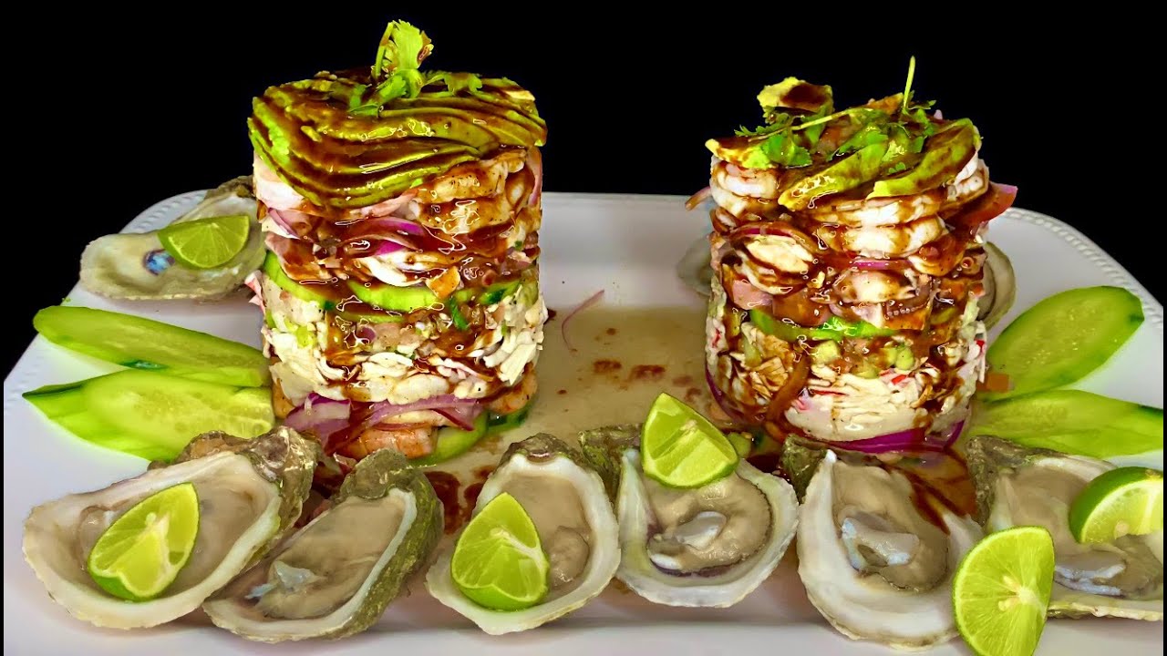TORRES DE MARISCOS (SEAFOOD TOWERS) and FRESH OYSTERS