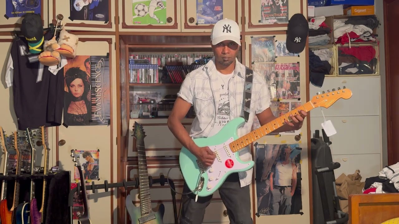 Footloose Kenny Logging #fyp #viral #dance #guitar @Fender Squier Classic Vibe '50s Stratocaster