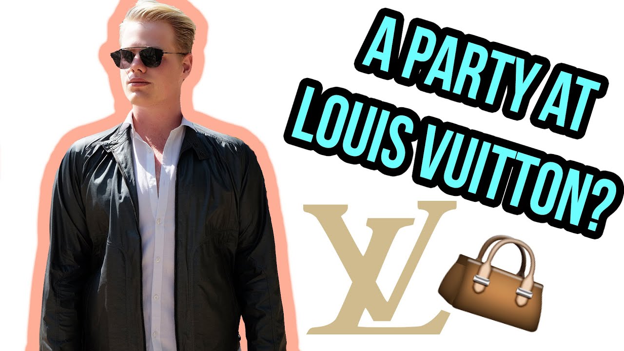 A PARTY AT LOUIS VUITTON?!
