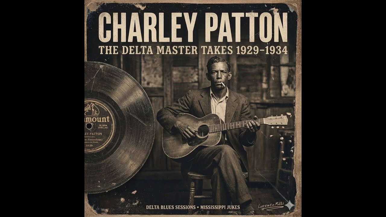 Charley Patton – The Delta Master Takes (1929–1934) [Delta Lost Sessions] | Rare Mississippi Blues
