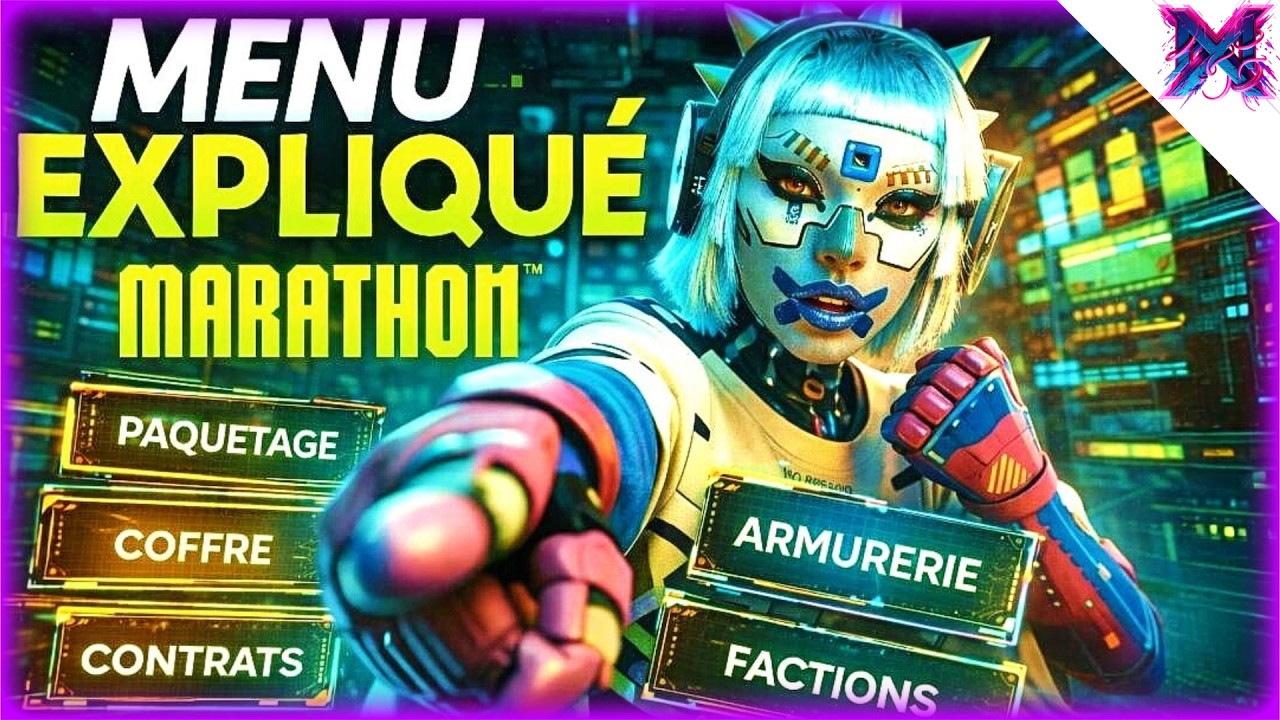 Guide COMPLET du Menu Marathon (Armurerie, Factions, Troc, Contrats,...) – MARATHON
