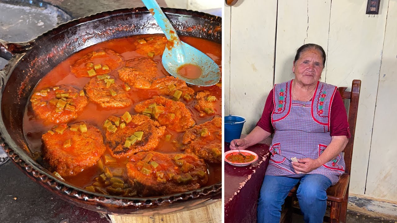 Tortitas de Camarón con Nopales De Mi Rancho A Tu Cocina