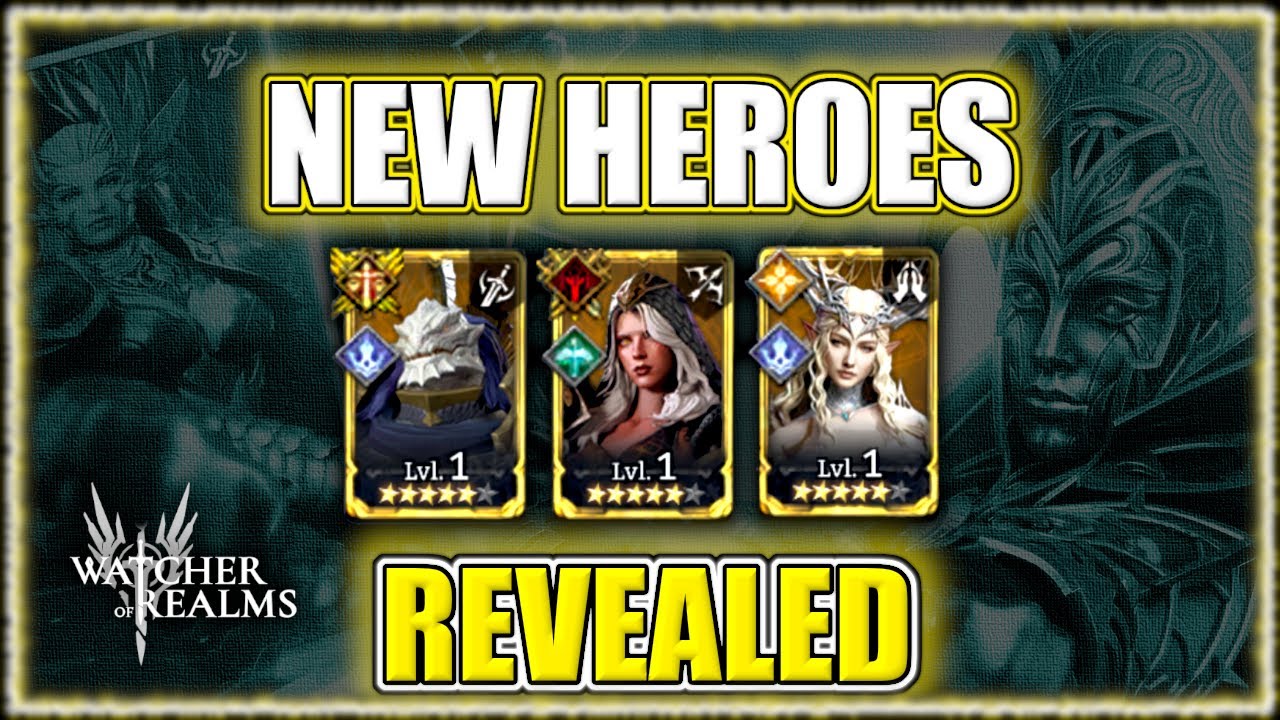 Kane, Eirlys and Sythra First Look! - Arena, GVG and Malriks Specialty - Watcher of Realms