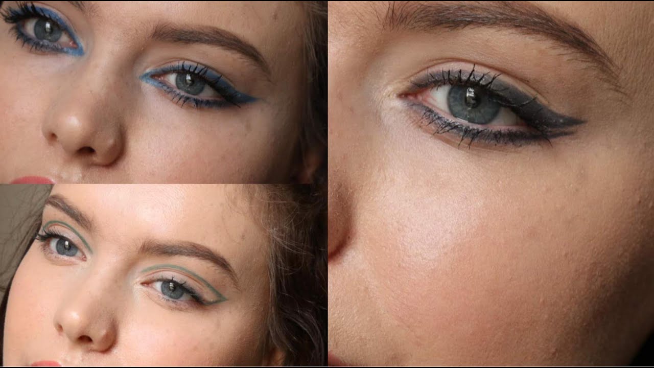Playing with Benecos Eyeliners | Isabella