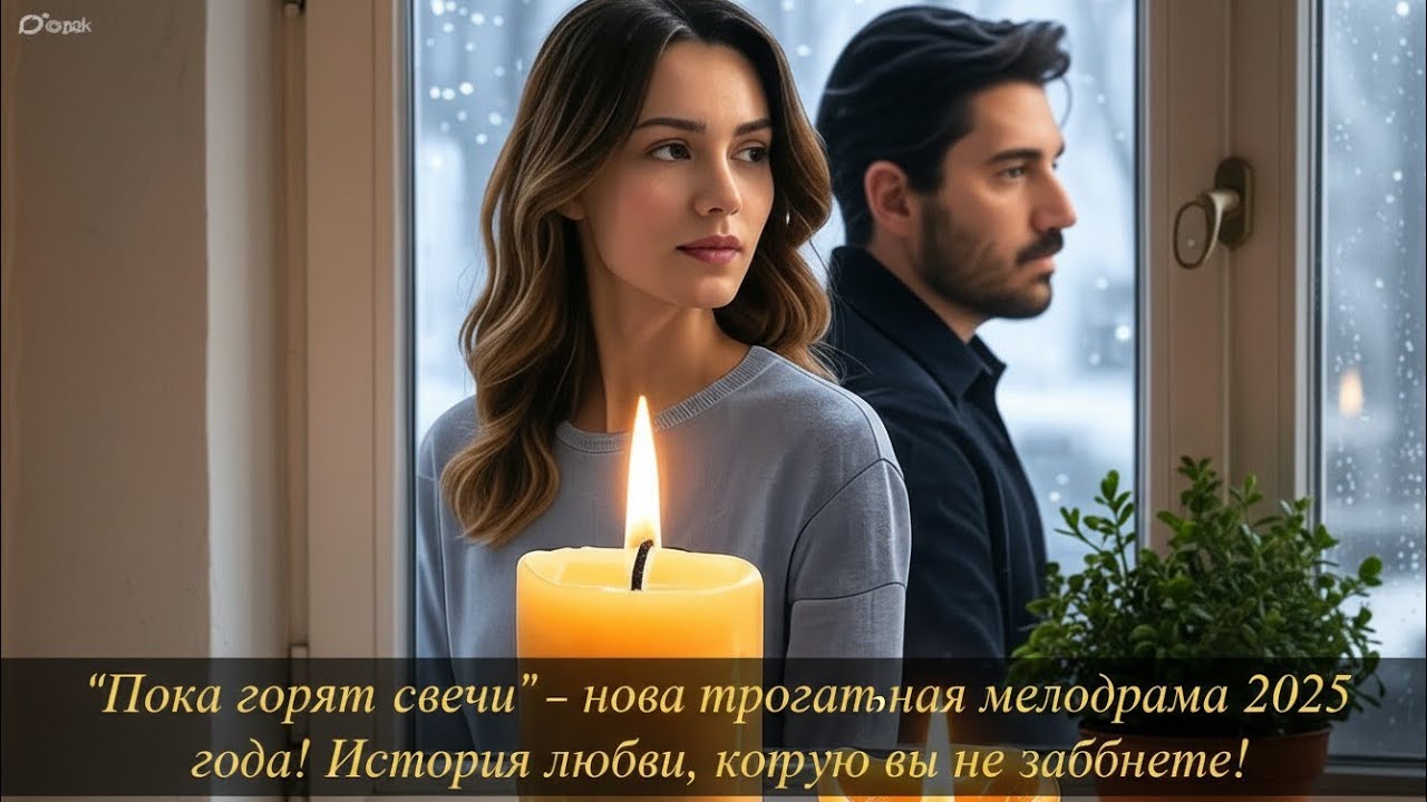 «Пока горят свечи» — новая трогательная мелодрама 2025! История любви, которую нельзя забыть!