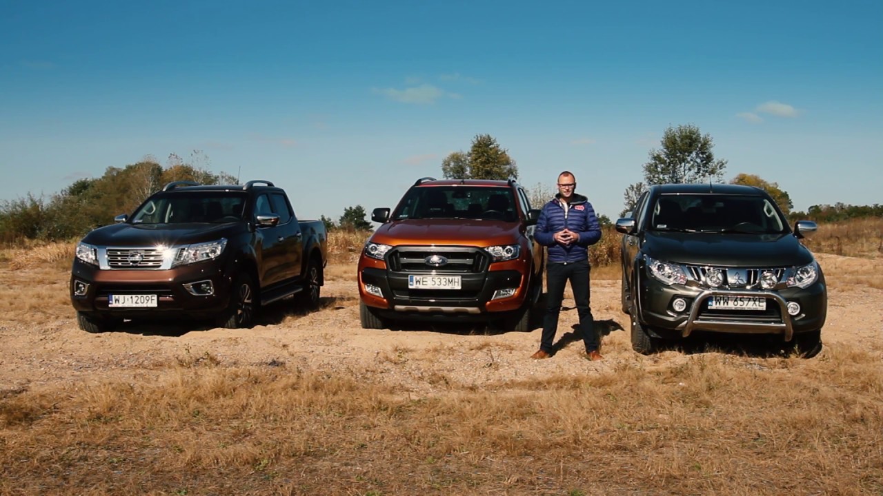 Ford Ranger vs. Mitsubishi L200 vs. Nissan NP300 Navara - porównanie pick-upów [PL]