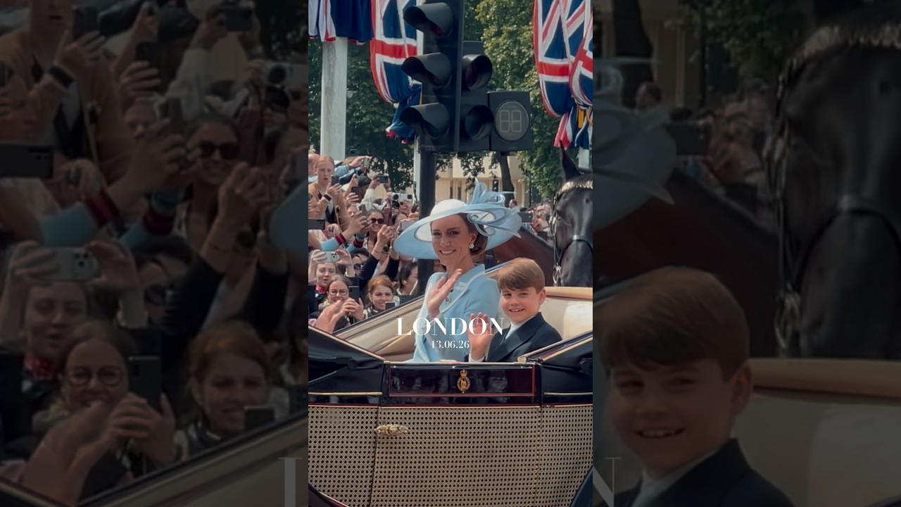 PRINCESS CATHERINE & ROYAL FAMILY Ride in Carriage to Horse Guards Parade | Trooping the Colour 2026