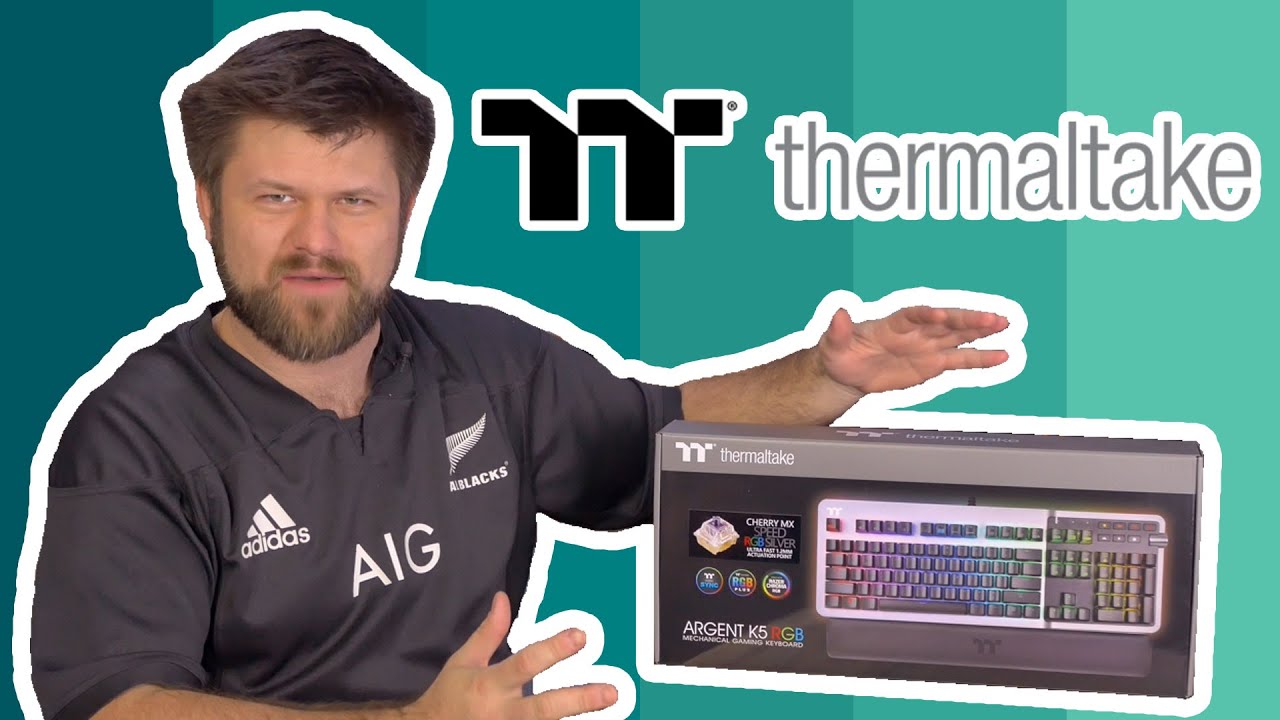 Thermaltake Argent K5 RGB Mechanical Keyboard | Unboxing & Overview