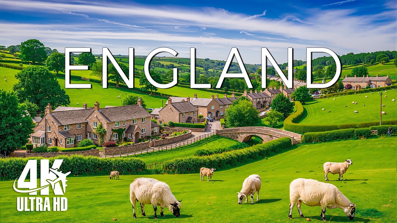England 4K | Historic Castles, Rolling Countryside & Timeless British Landscapes – 4K Video