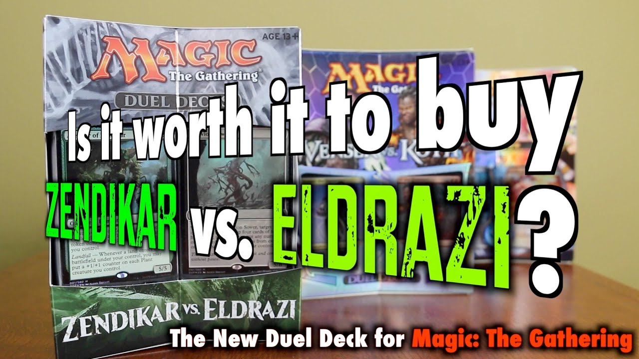 MTG — Стоит ли покупать Zendikar или Eldrazi? Новая дуэльная колода для Magic: The Gathering.