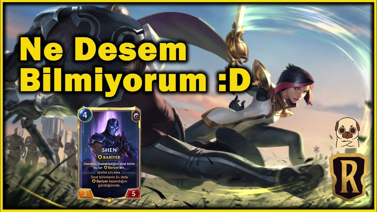 :D Fiora ve Shen | Legends Of Runeterra (LoR)(Standart)