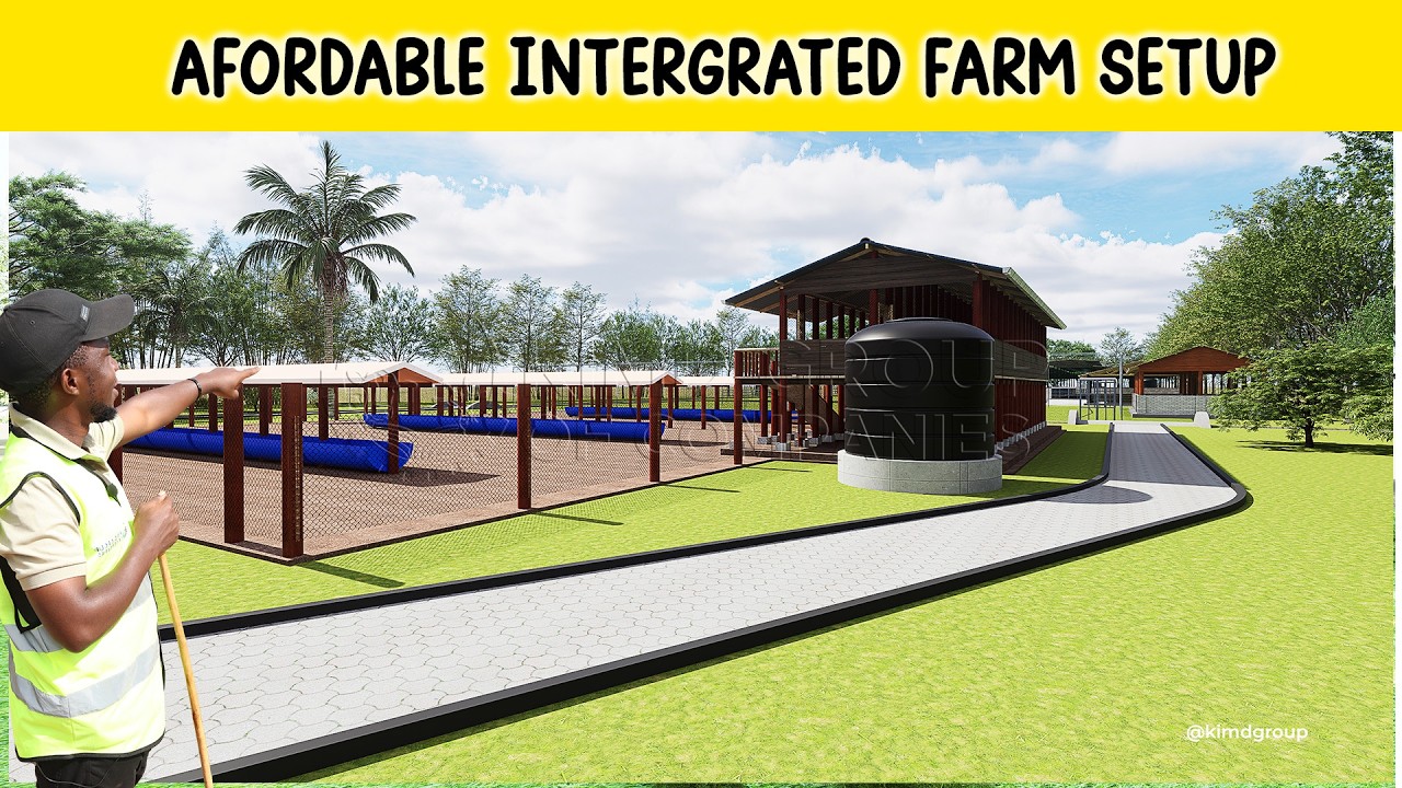 4 Acre Mixed Farm Layout | Goat, Chicken & Dairy Farm Design Plan | 2026