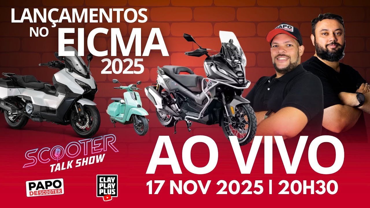 Lan&ccedil;amentos de SCOOTERs no EICMA 2025 | Scooter Talk Show