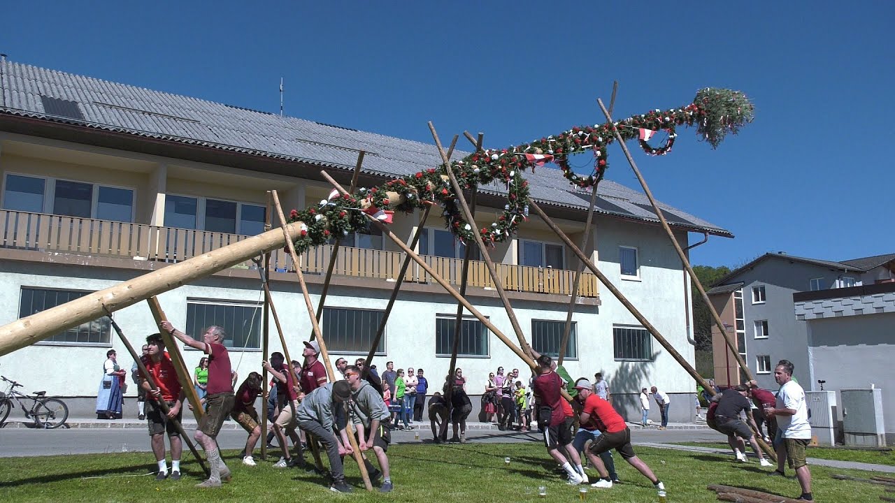 Maibaumstellen Apflwang 2024