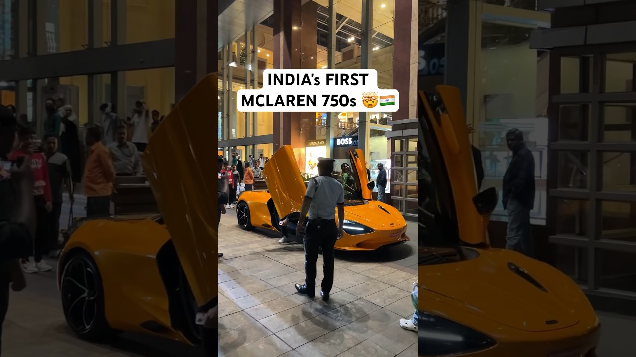 India's First McLaren 750s 🤯🇮🇳