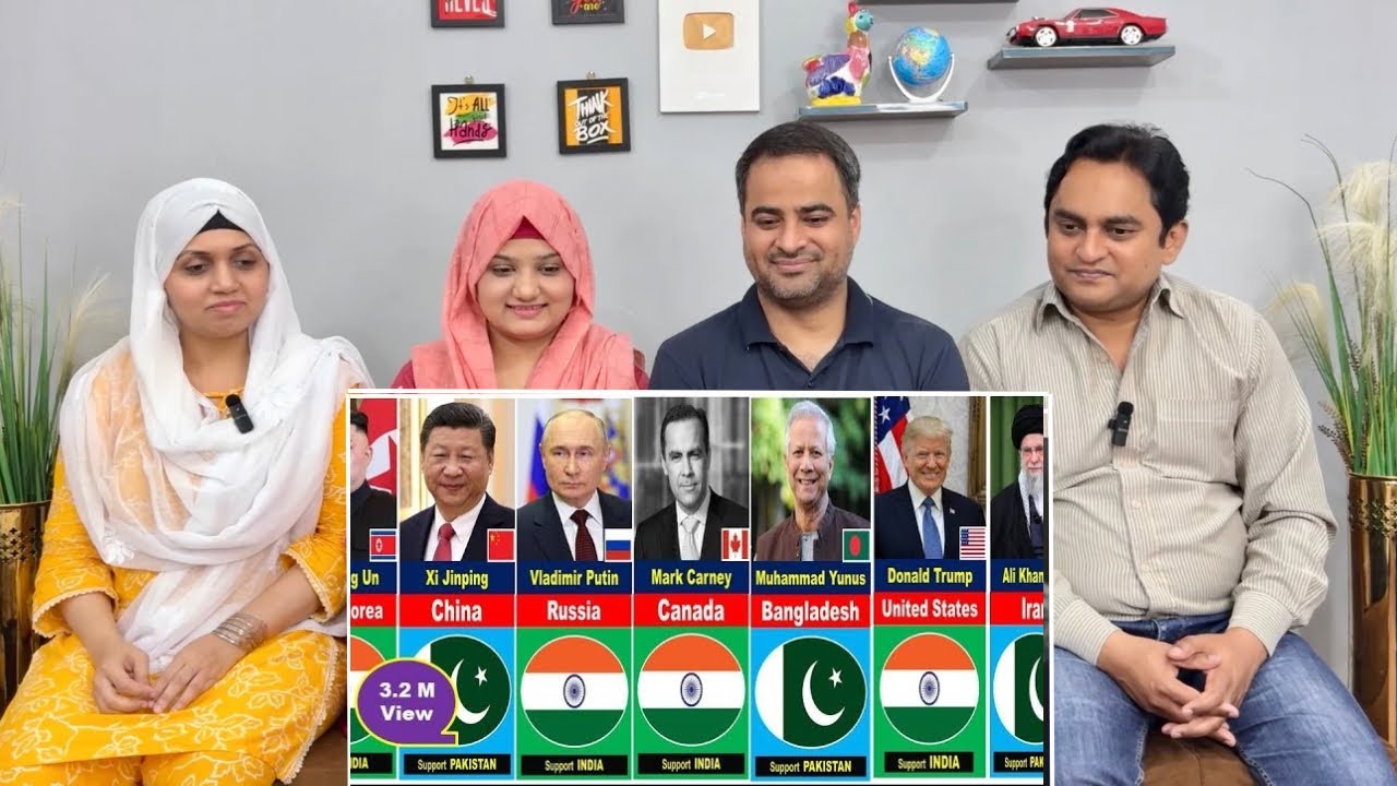 Countries State Leaders Who Support Pakistan Or India | World Leaders SUPPORTING Pakistan Or India