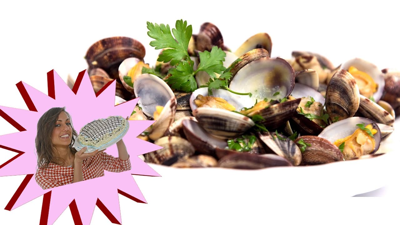 Pulire e Cuocere le Vongole -  Vongole alla pescatora - Le Ricette di Alice