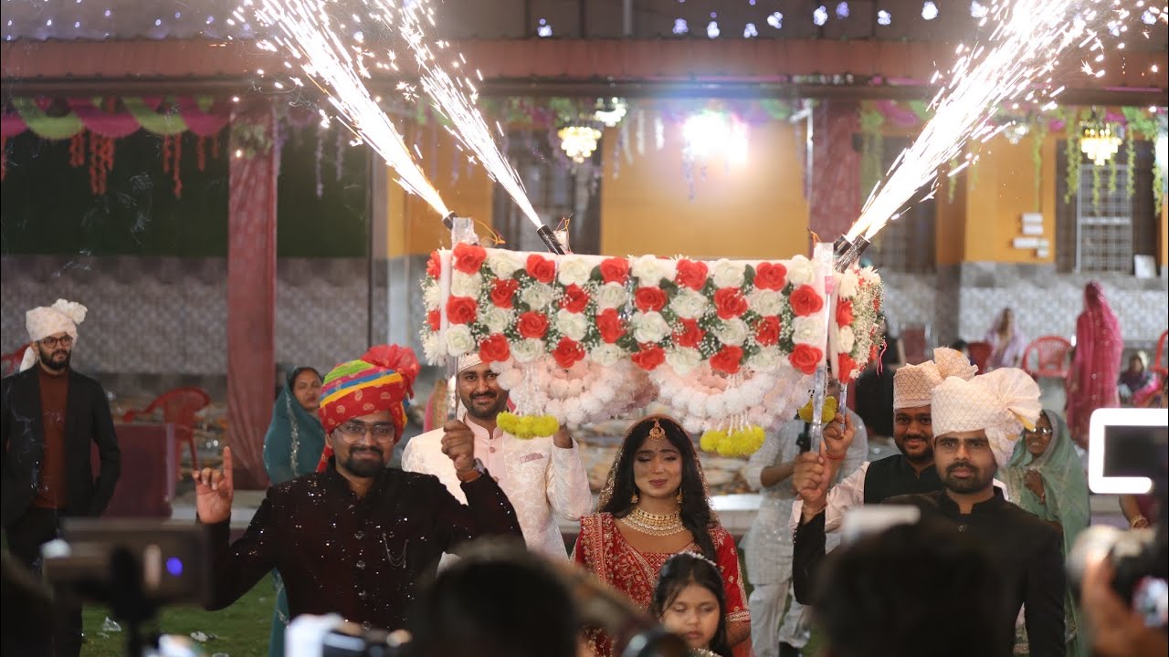 Sangeeta’s Bride Entry on Wedding Day. 💫💫