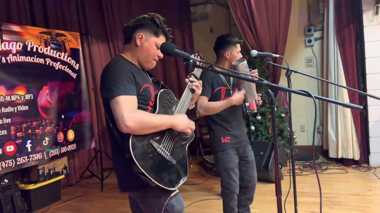 Hermanos Tacuris show en vivo en Waterbury Ct con los Bautizados Johana y Jacob Pomaquiza M 🇪🇨🇺🇸